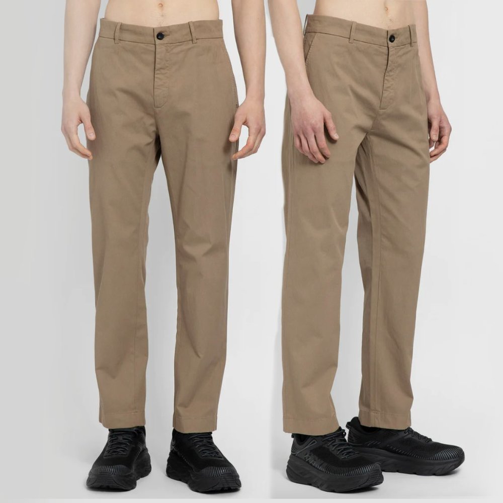 Department five men's tabacco queen chino trousers